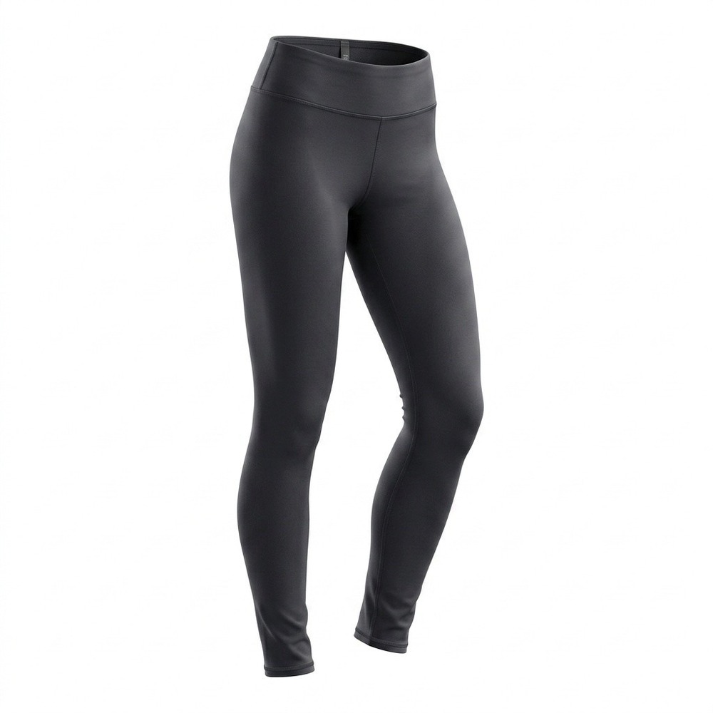 Hot Chillys Leggings XS Women's Micro-Elite Chamois Black Solid Skinny HC9634